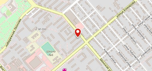 Киоск быстрого питания на карте