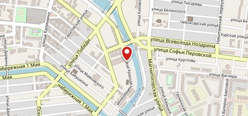 Горячая самса, хот-доги, напитки, гамбургеры на карте