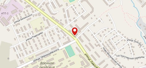 Киоск быстрого питания на карте