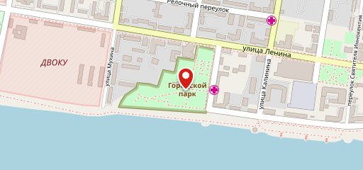 Киоск фастфудной продукции на карте