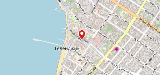 Киоск фастфудной продукции на карте