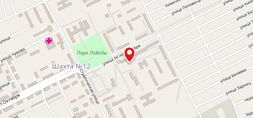 Киоск фастфудной продукции на карте