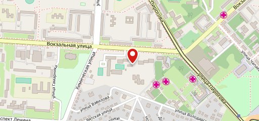 Киоск фастфудной продукции на карте