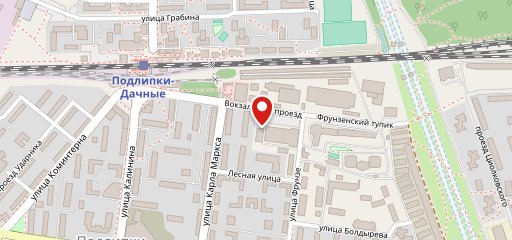 Киоск фастфудной продукции на карте