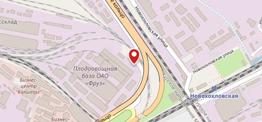 Киоск фастфудной продукции на карте