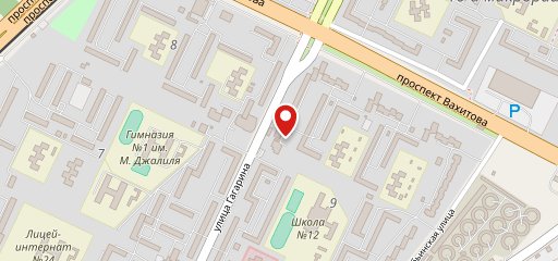 Киоск фастфудной продукции на карте