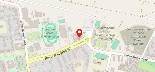 Киоск фастфудной продукции на карте