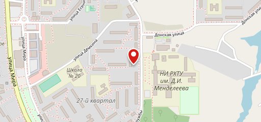 Киоск фастфудной продукции на карте