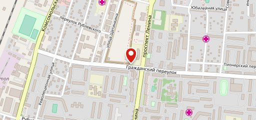 Киоск фастфудной продукции на карте