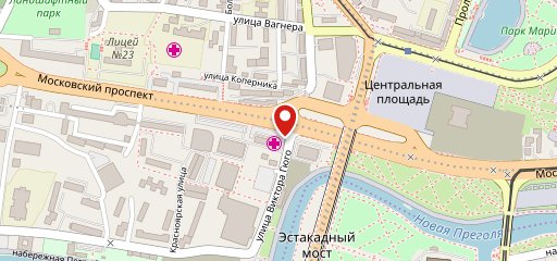 Киоск фастфудной продукции Шаурмячная на карте