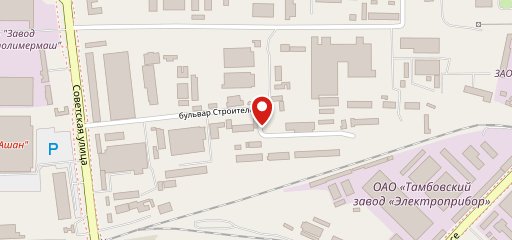 Киоск фастфудной продукции на карте