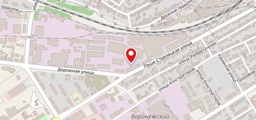 Киоск фастфудной продукции на карте