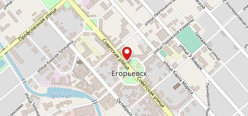 Киоск фастфудной продукции на карте