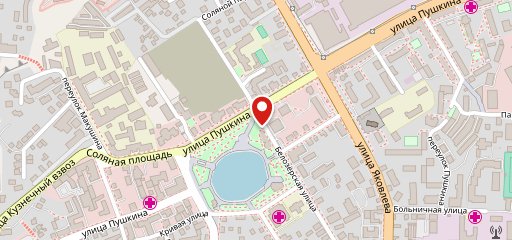 Сибирские блины на карте