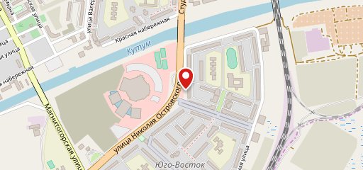 Киоск фастфудной продукции на карте