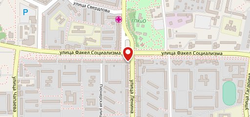 Киоск хлебобулочных изделий на карте