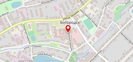 Киоск хлебобулочных изделий на карте