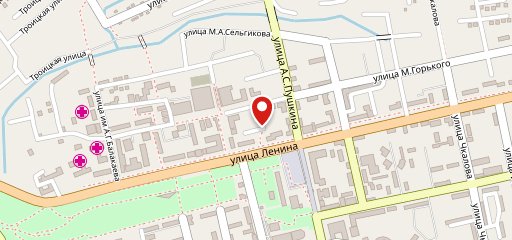 Киоск хлебобулочных изделий на карте