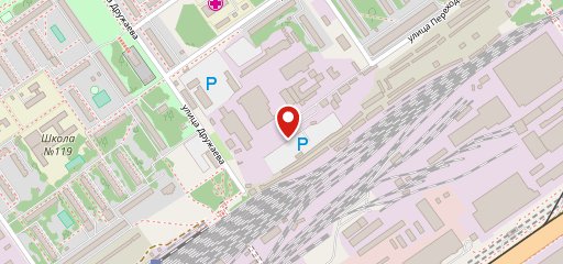 Киоск на Борской на карте