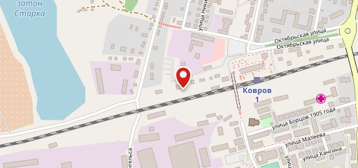 Киоск по продаже фастфуда на карте