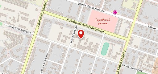 Киоск по продаже фастфудной продукции на карте