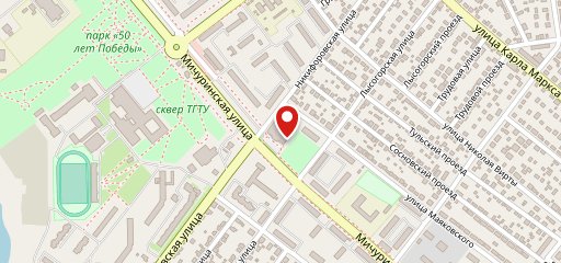 Киоск по продаже фастфудной продукции на карте