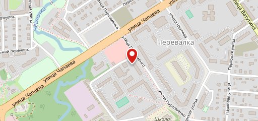 Киоск по продаже хлеба и молока на карте