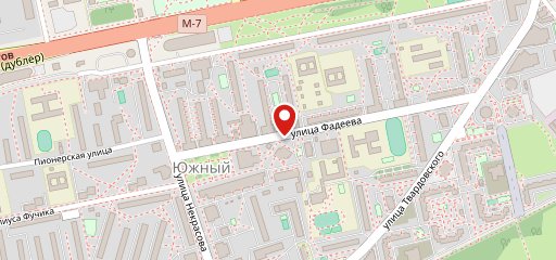 Хлебобулочные изделия на карте