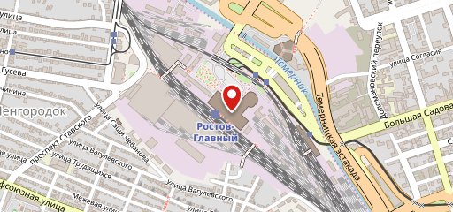 Киоск по продаже кофе с собой на карте