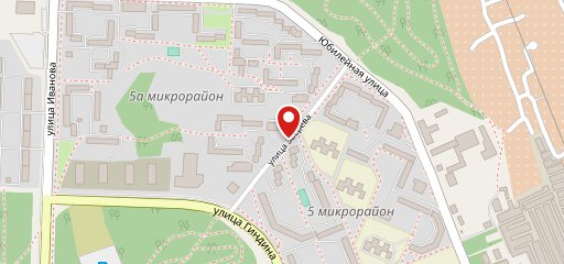 Киоск по продаже продуктов на карте