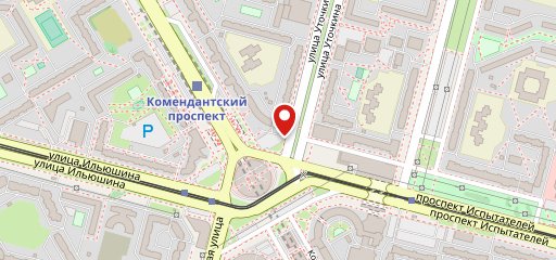 Киоск выпечки на карте