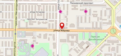 Кирова на карте