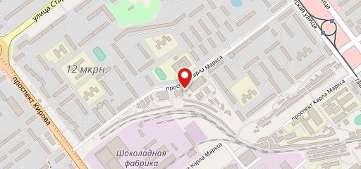 Кировский комбинат школьного питания на карте