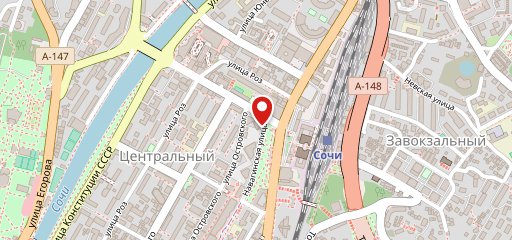 Чай на мосту на карте