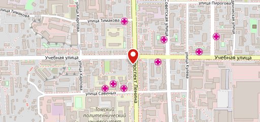 Китайское кафе на карте