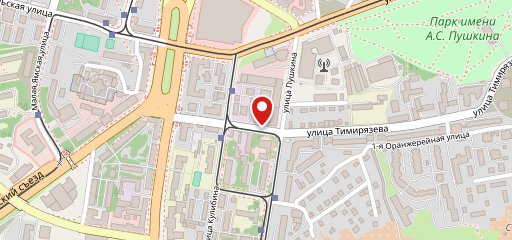 Клара Цеткин на карте