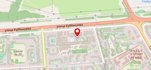 Краски, кафе на карте