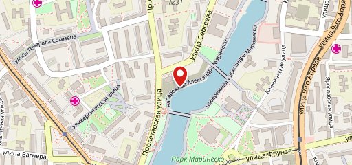 Клен на карте