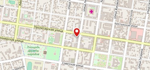 Клевер на карте