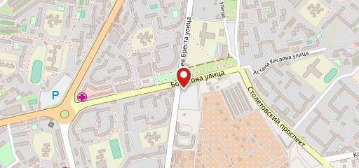 Клевер на карте