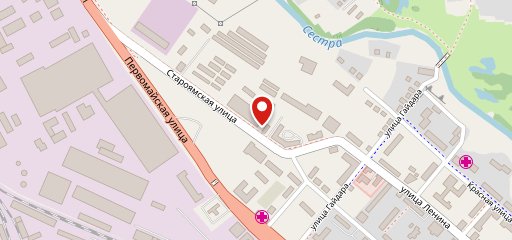 Клинское подворье на карте