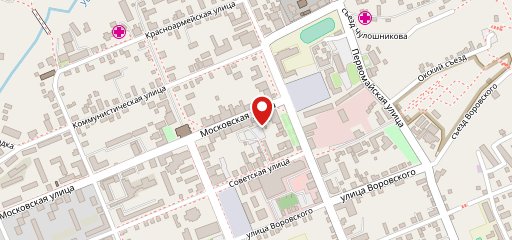 Клише Кофе на карте