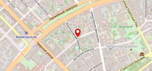 Клуб-кафе «Империя разума» Moscow на карте