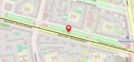 ПИОНЕР, ресторанно-досуговый комплекс на карте