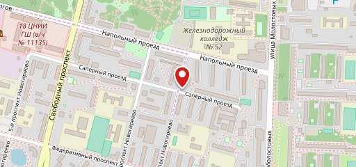 Клуб Пятница Moscow на карте