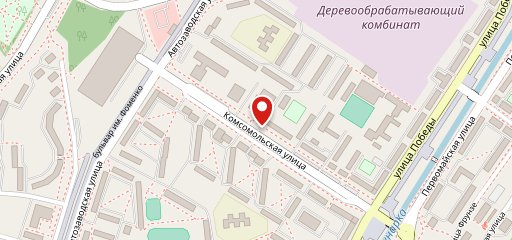 Клуб Строитель на карте