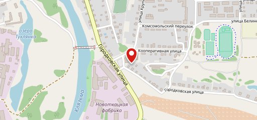 Клуб Территория на карте