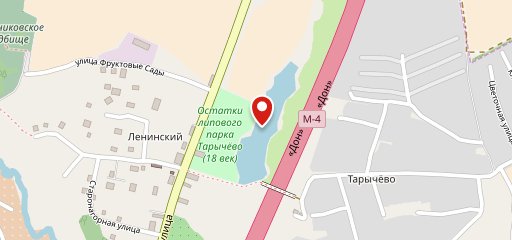 Клуб Видное на карте