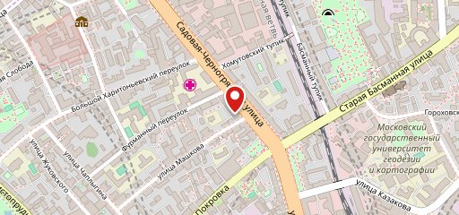 Клуб выпускников МГУ им. Ломоносова на карте