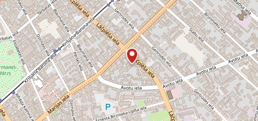 Klubs Cita Riga на карте